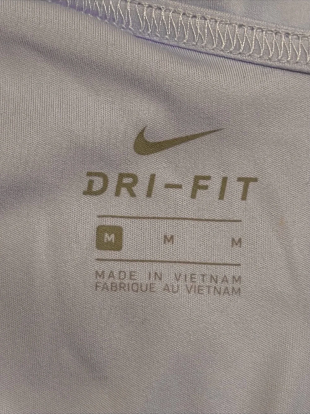 NWOT- Nike Lavender Dri-FIT Medium Performance Tank